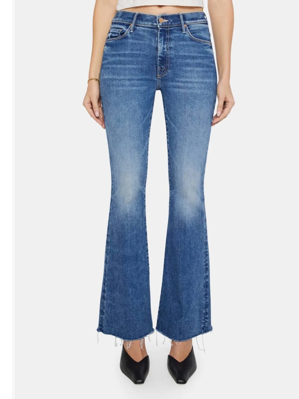 MOTHER The weekender Fray Jeans size 24